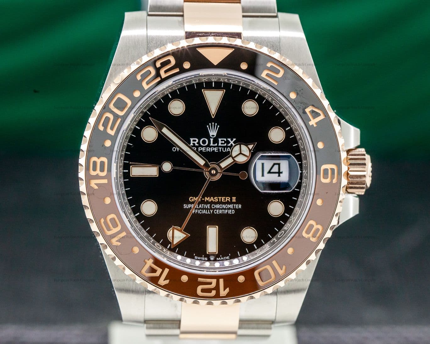 Rolex GMT Master II Ceramic Root Beer SS / 18K UNWORN