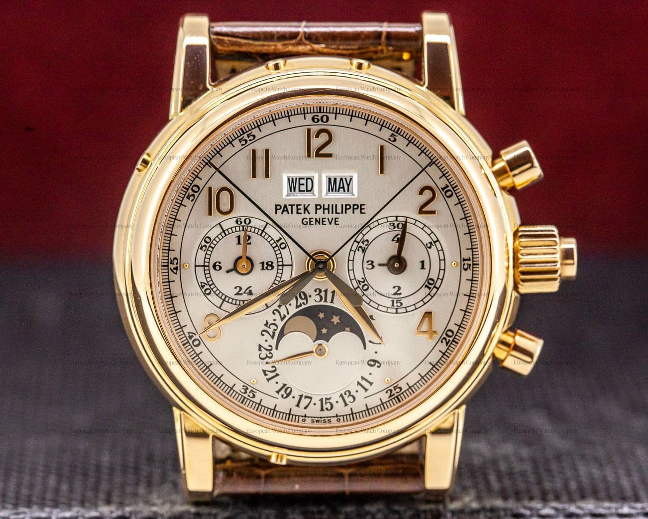 Patek Philippe Perpetual Calendar Split Second Chronograph 5004 18K Rose Gold
