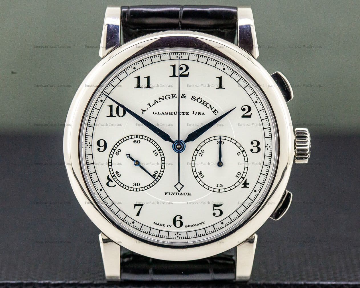 A. Lange and Sohne 1815 Chronograph 18K White Gold