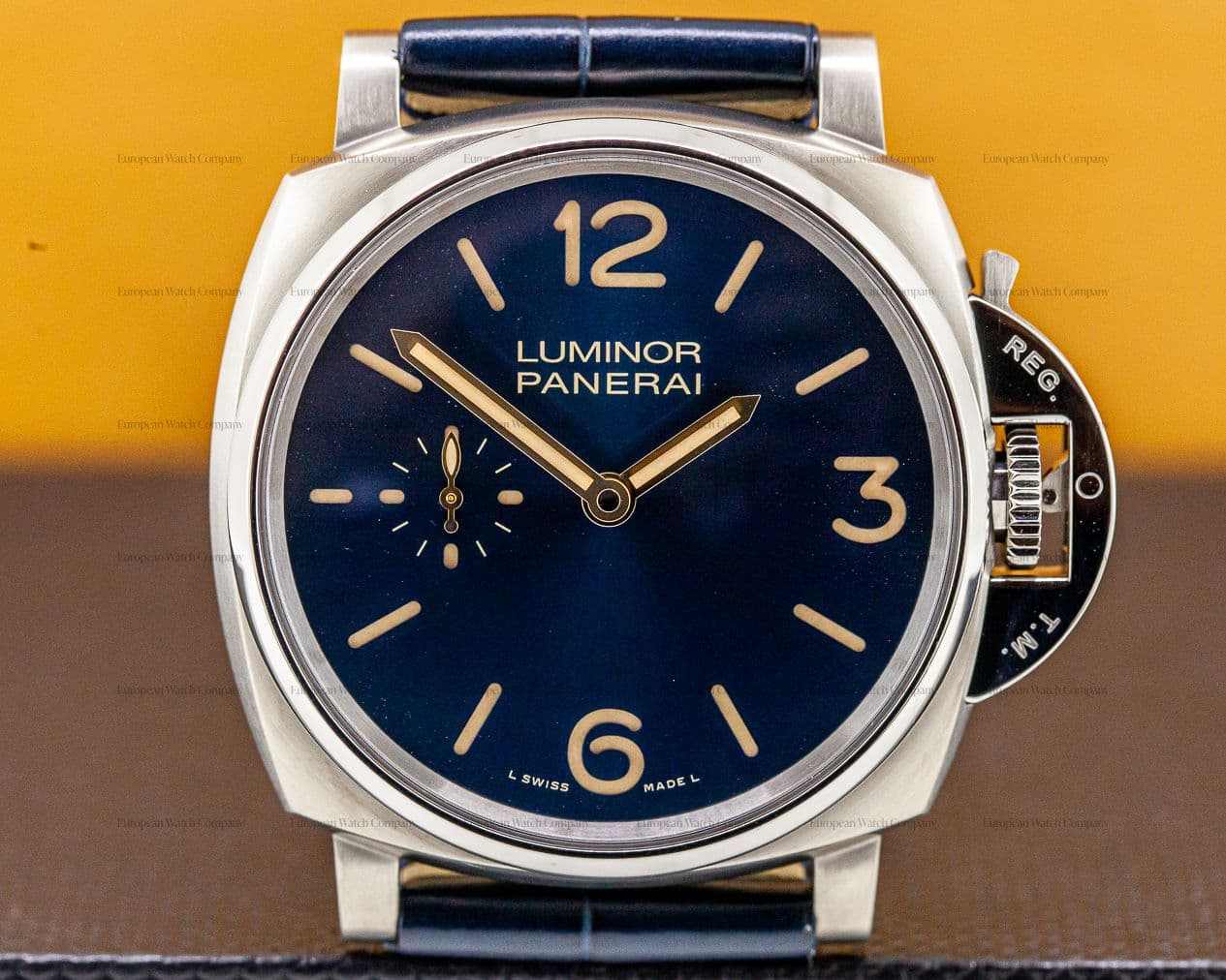 Panerai Luminor Due 3 Days Titanio Blue Dial