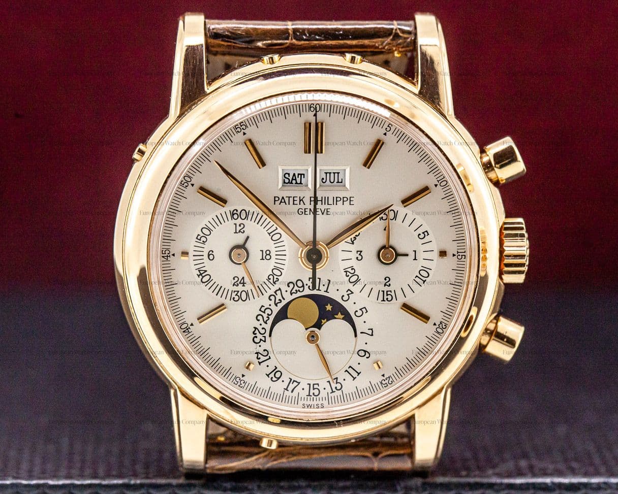 Patek Philippe Perpetual Calendar Chronograph 18K Rose Gold