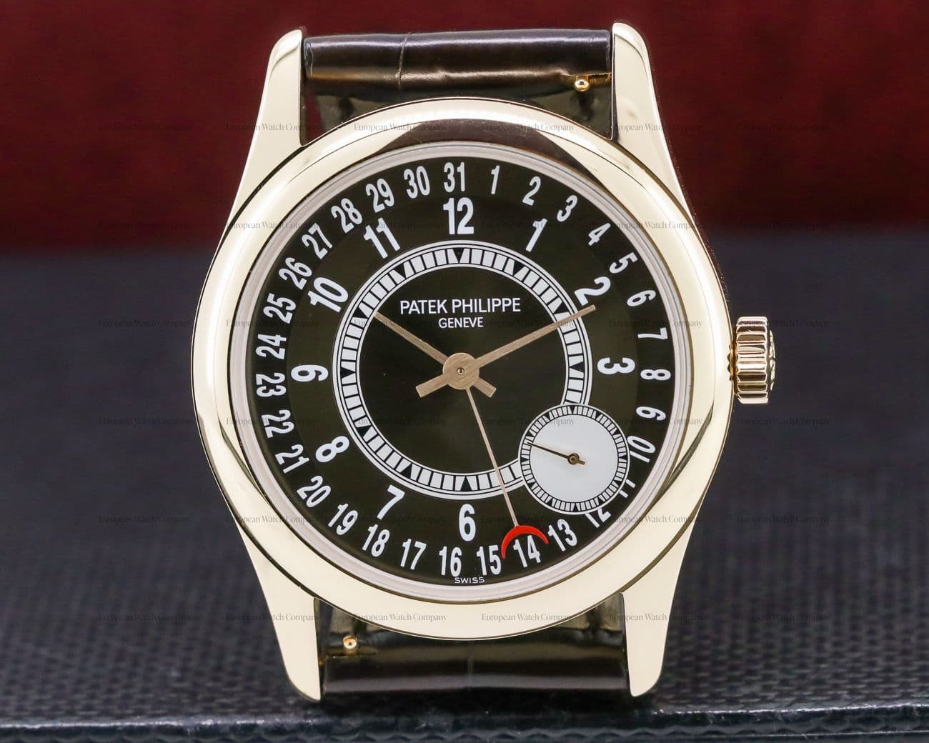 Patek Philippe 6000R Brown Dial Rose Gold / Deployant