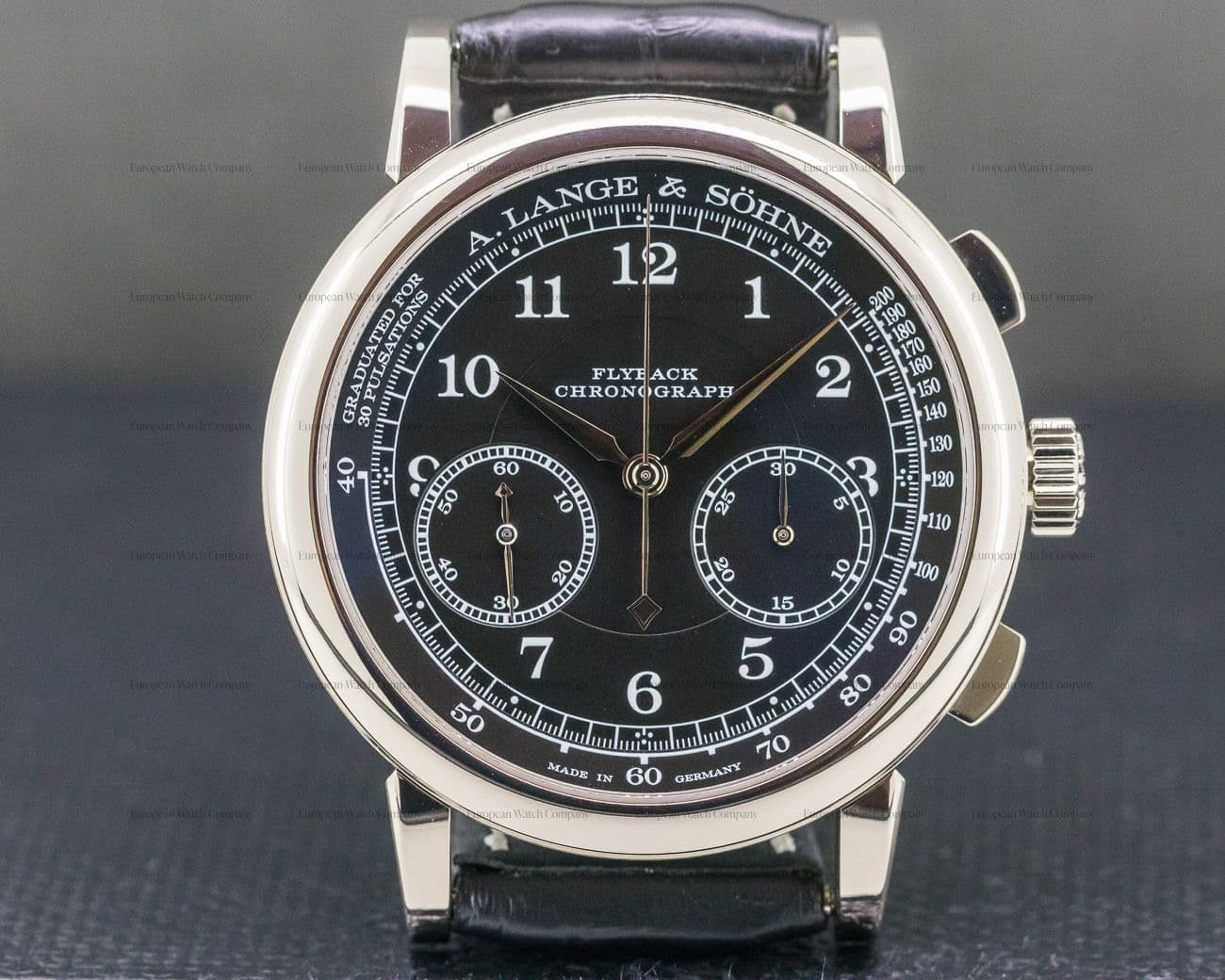 A. Lange and Sohne 1815 Chronograph 18K White Gold DEPLOYANT BUCKLE 2018