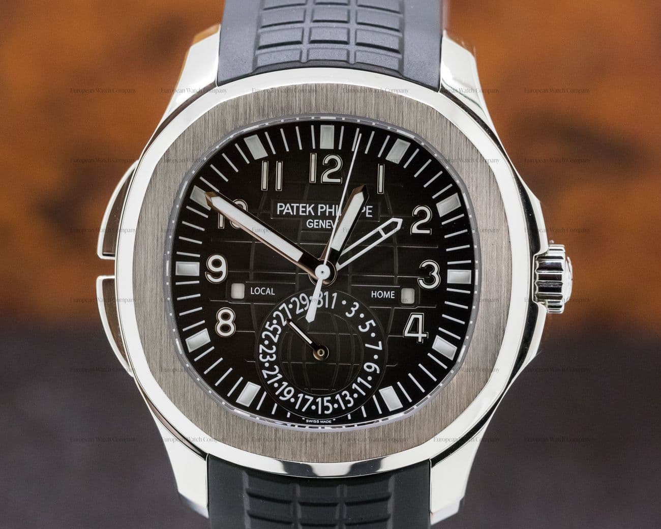 Patek Philippe Aquanaut Travel Time SS / Rubber