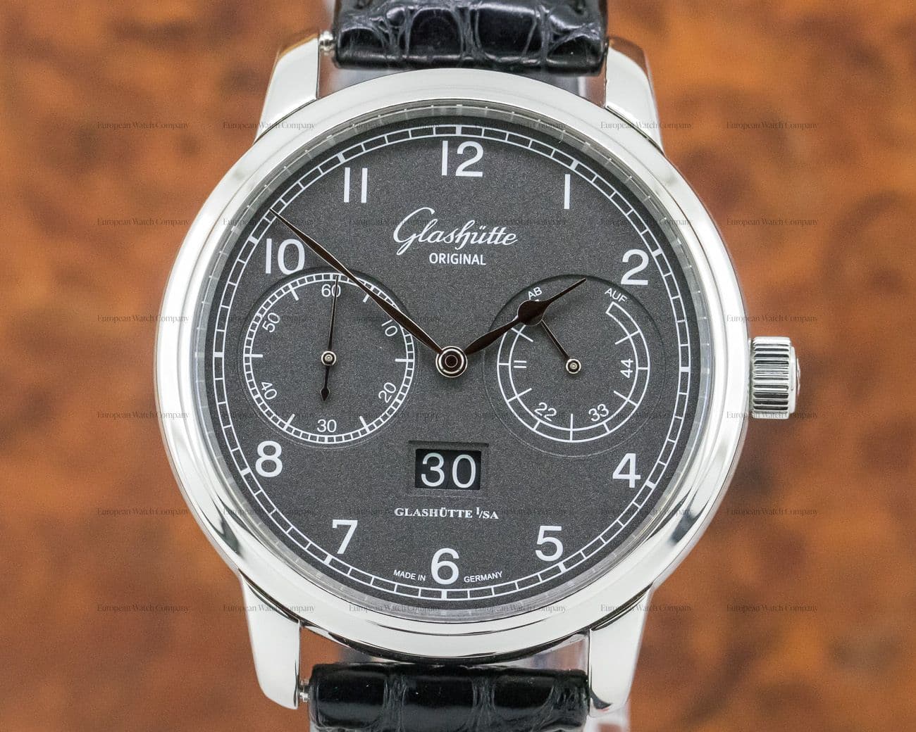 Glashutte Original Senator Observer SS / SS Deployant Buckle