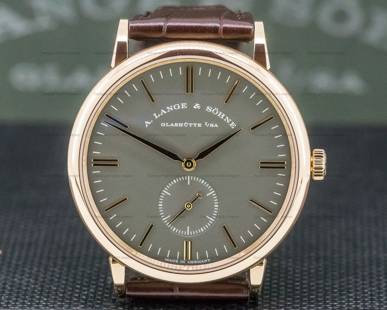 A. Lange & Söhne Saxonia Manual Wind 18K Rose / Grey Dial BOUTIQUE ONLY