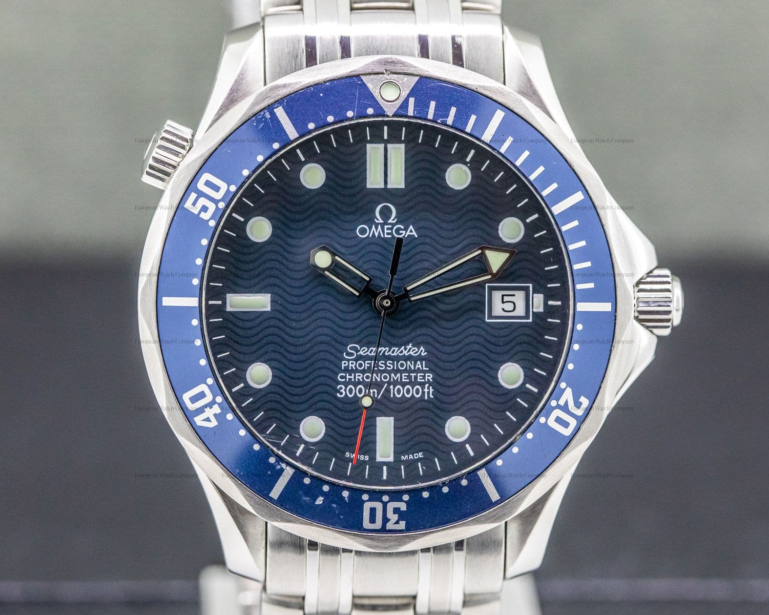 Omega Seamaster Professional Blue Dial SS