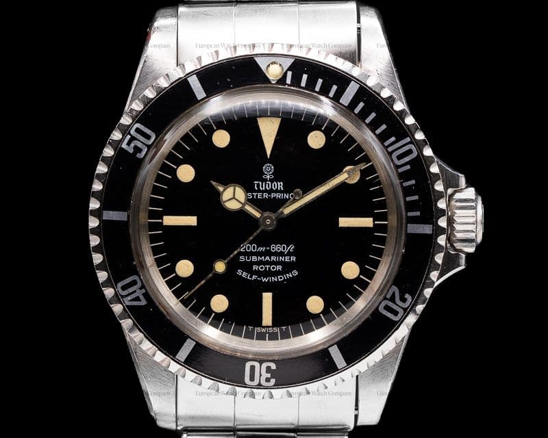 Tudor Vintage Submariner "Rose Logo" Gilt Gloss Circa 1967 WOW