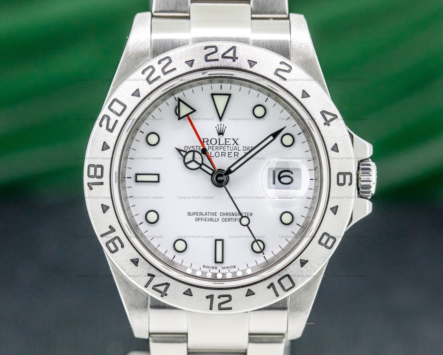 Rolex Explorer II White Dial SS