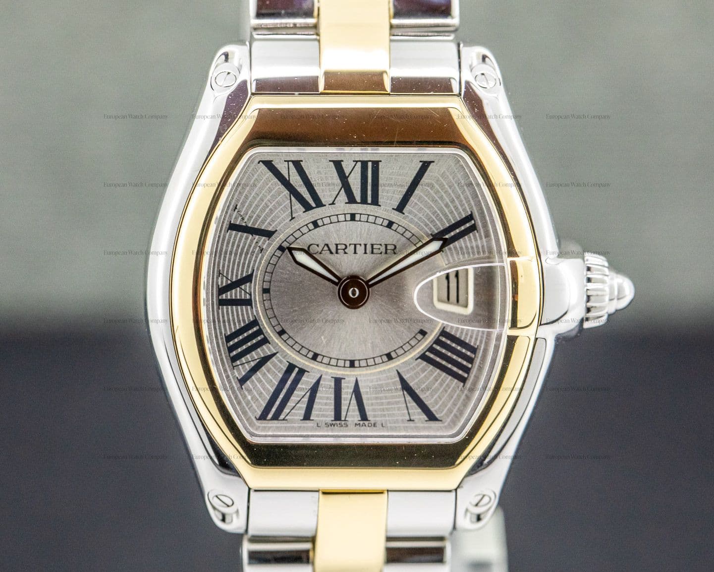 Cartier Roadster Steel and 18K Yellow Gold