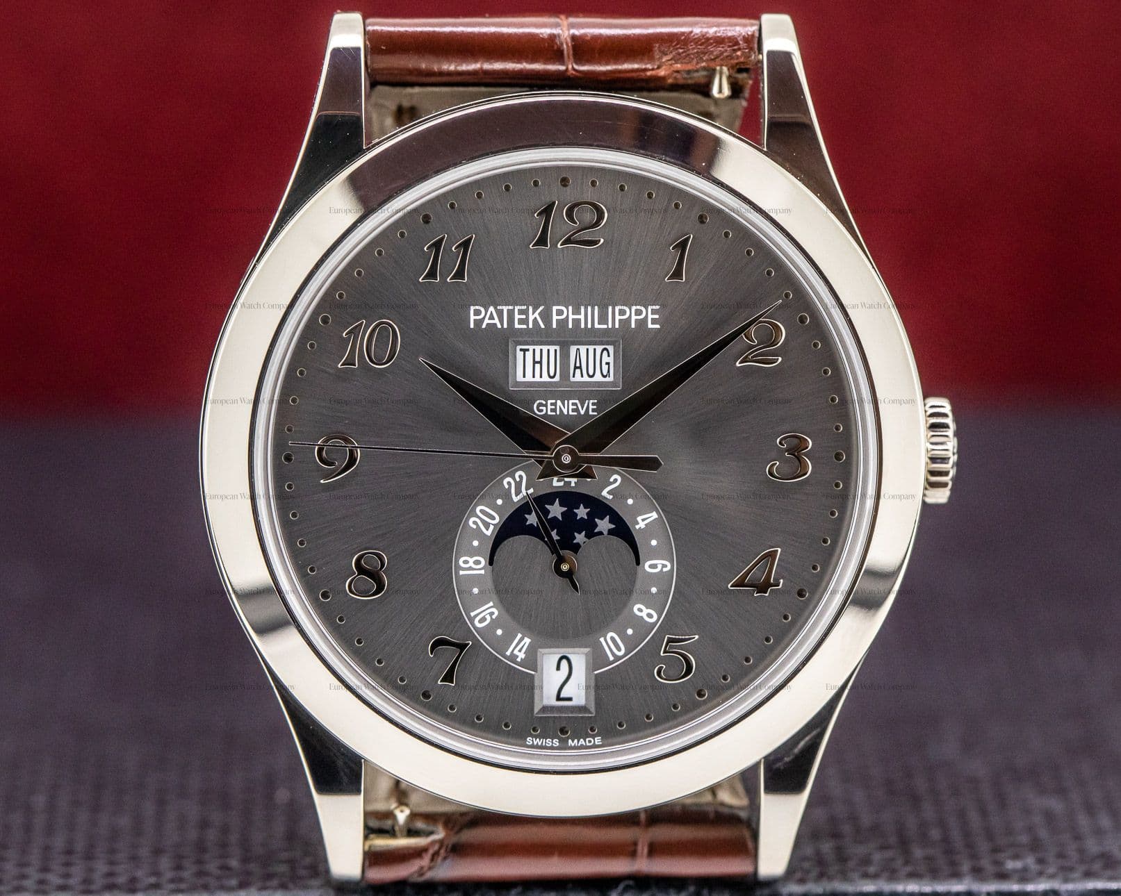 Patek Philippe Annual Calendar White Gold Grey Dial