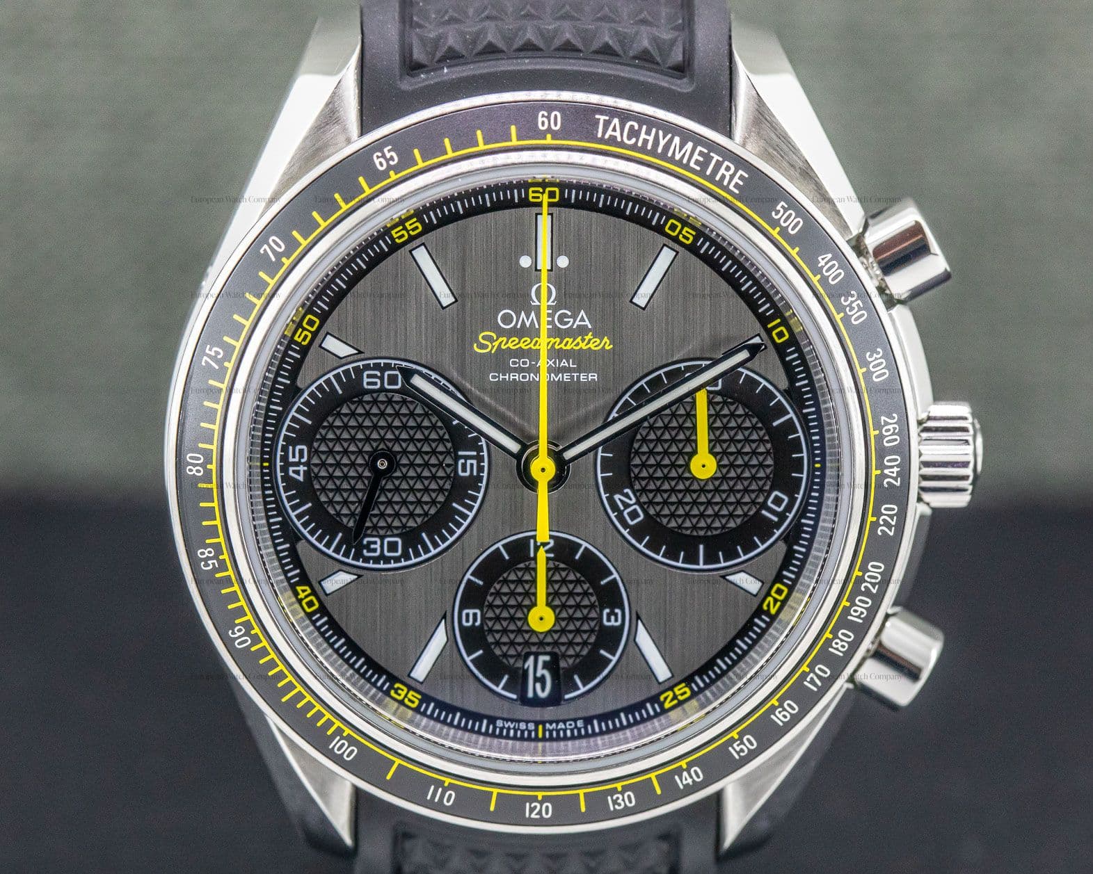 Omega Speedmaster Racing Co-Axial Chronograph Grey Dial SS / Strap