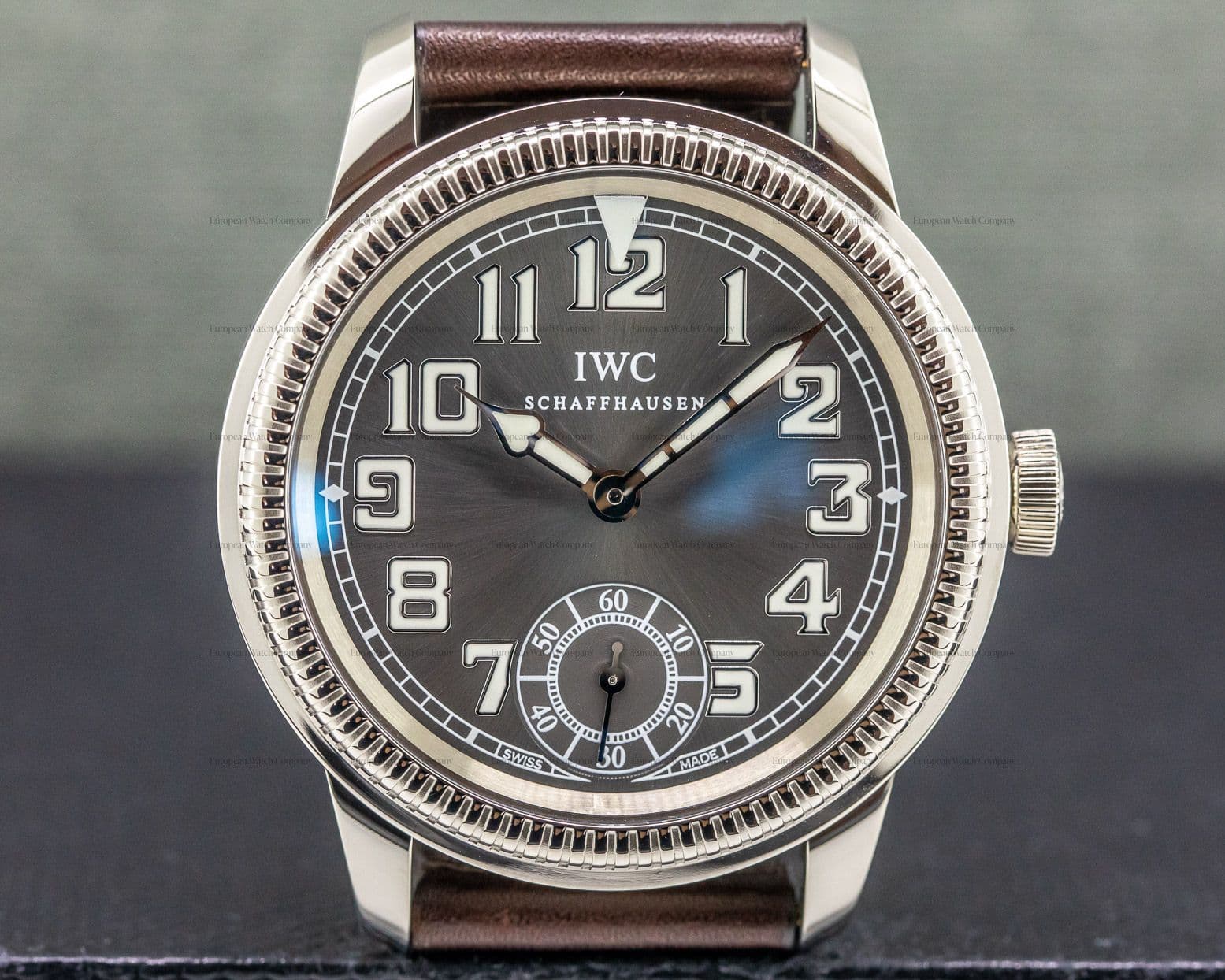 IWC Vintage Collection Pilot Watch 18K White Gold