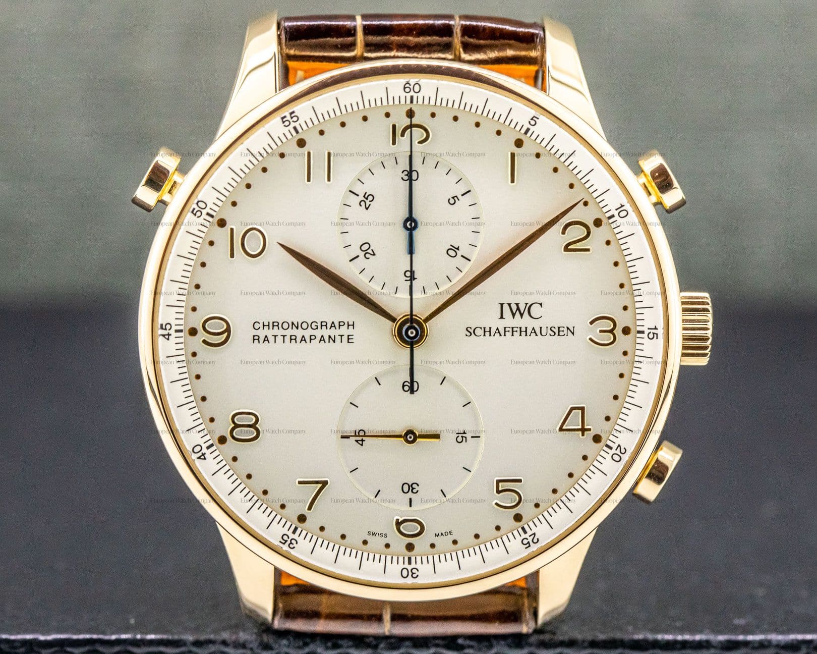 IWC Portuguese Chronograph Split Second 18K Rose Gold
