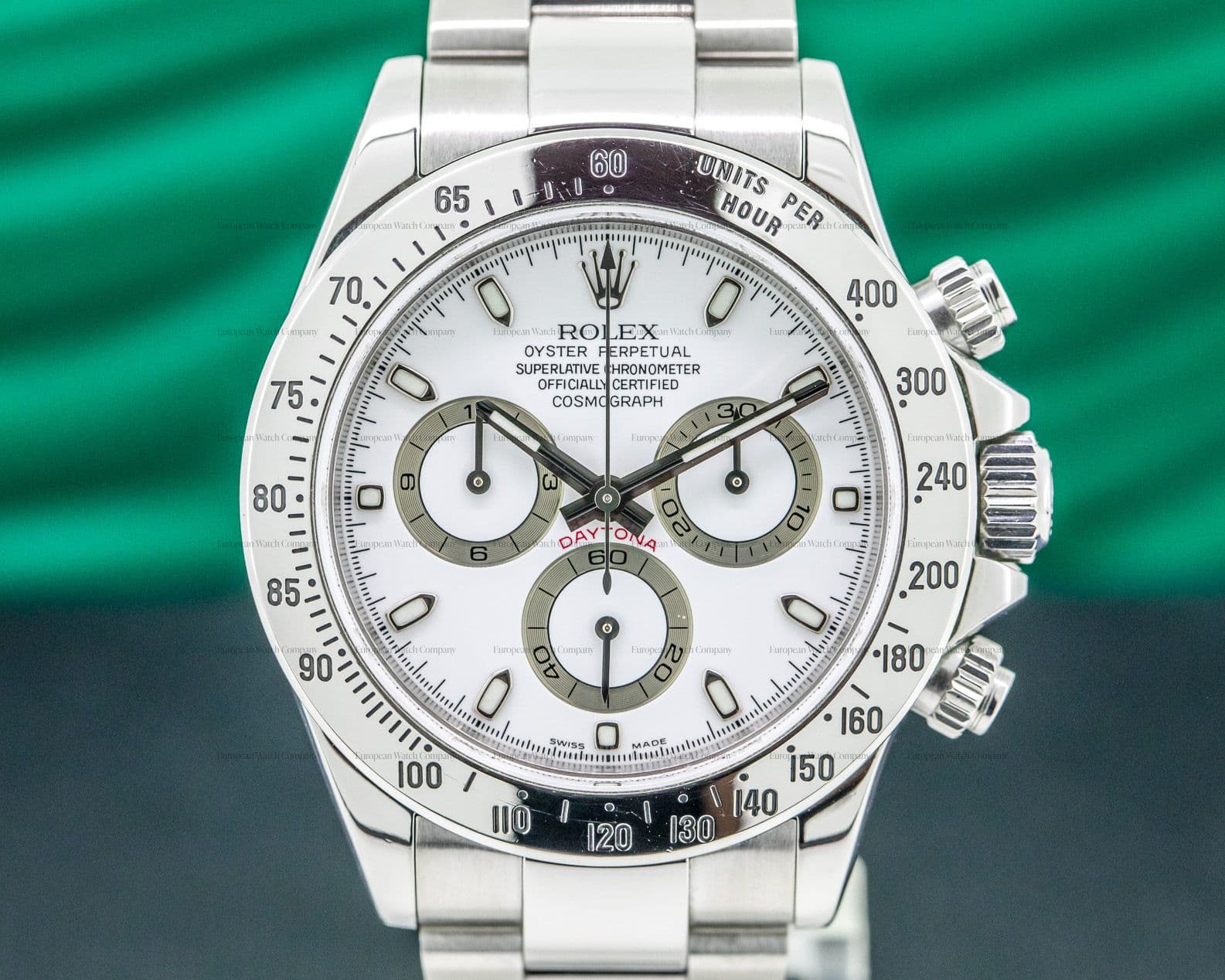 Rolex Daytona White Dial SS / SS