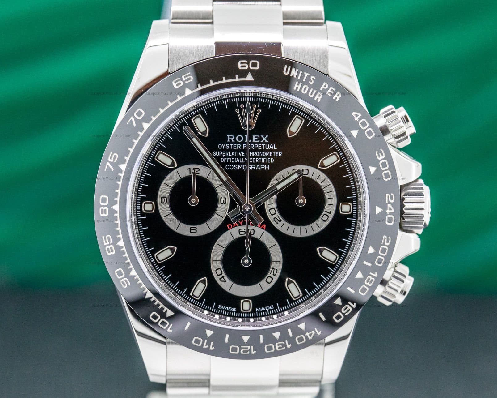 Rolex Daytona Ceramic Bezel SS / Black Dial