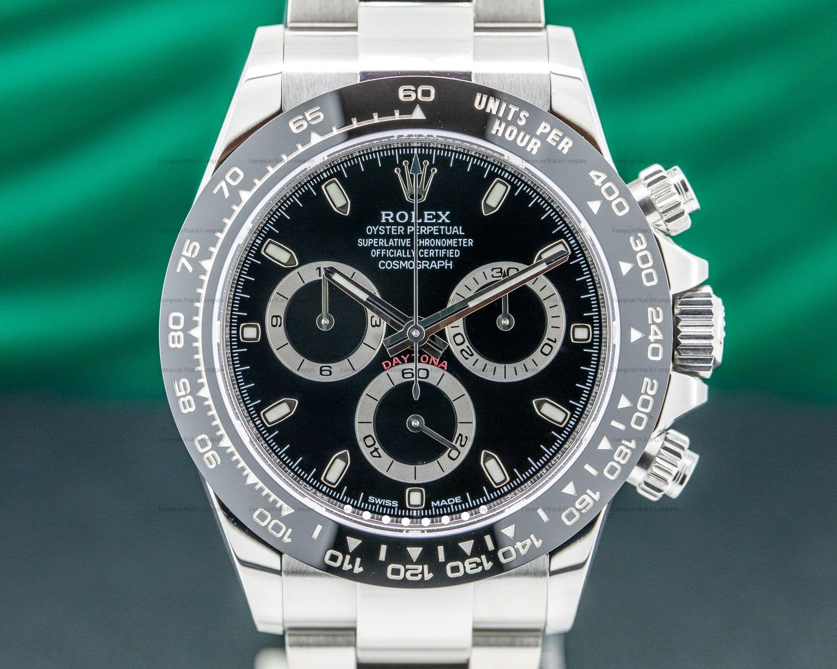 Rolex Daytona Ceramic Bezel SS / Black Dial 2018
