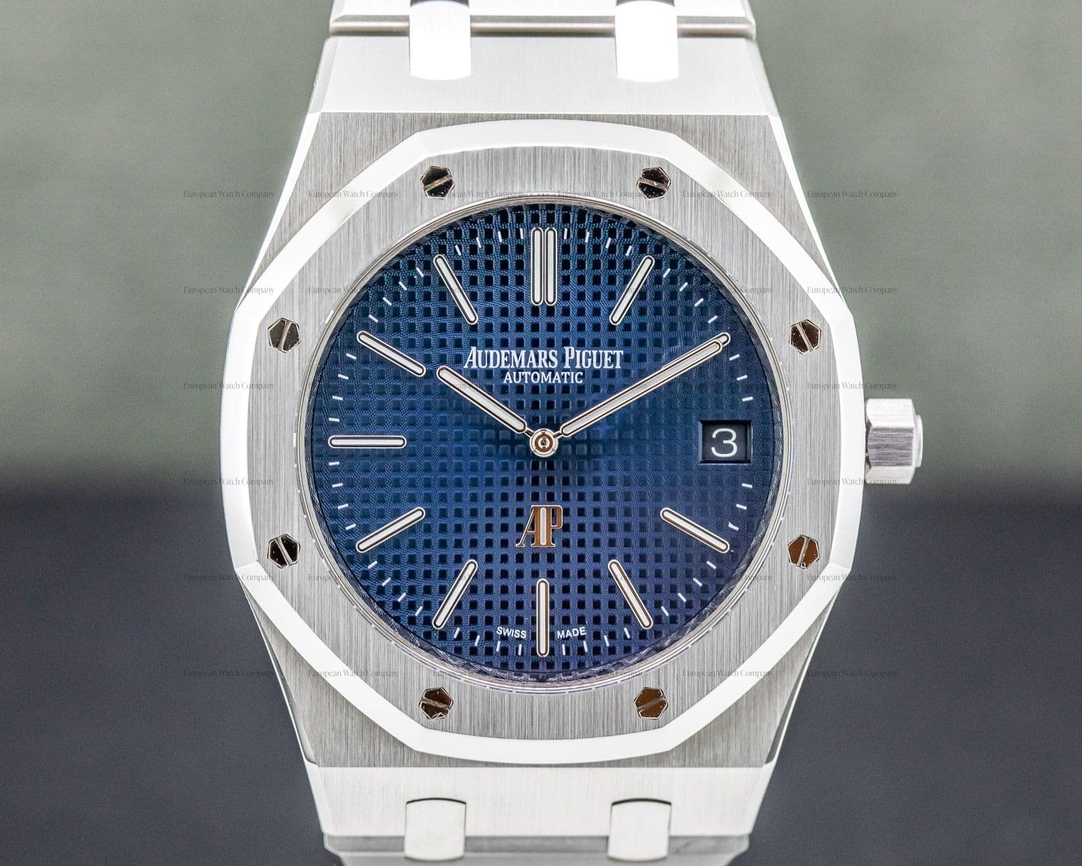Audemars Piguet Royal Oak Extra Thin Blue Dial SS 15202ST