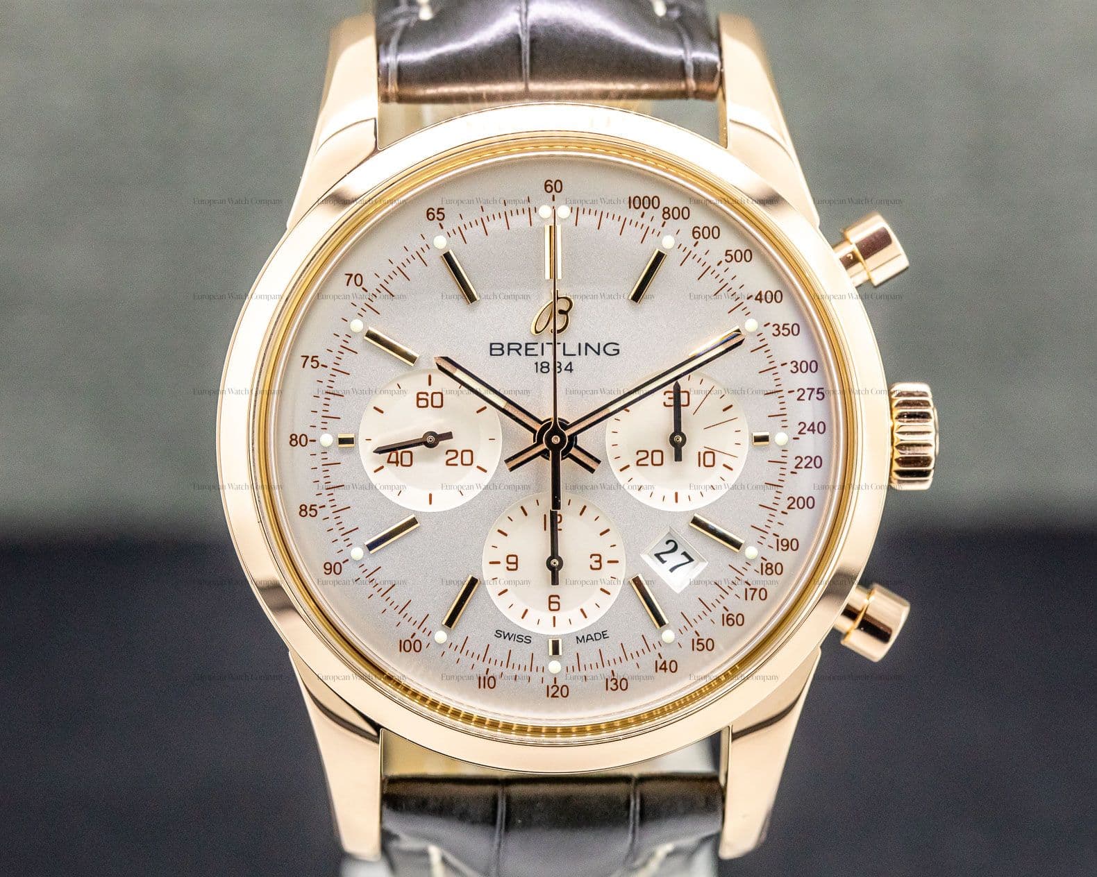 Breitling Transocean Chronograph 18K Rose Gold