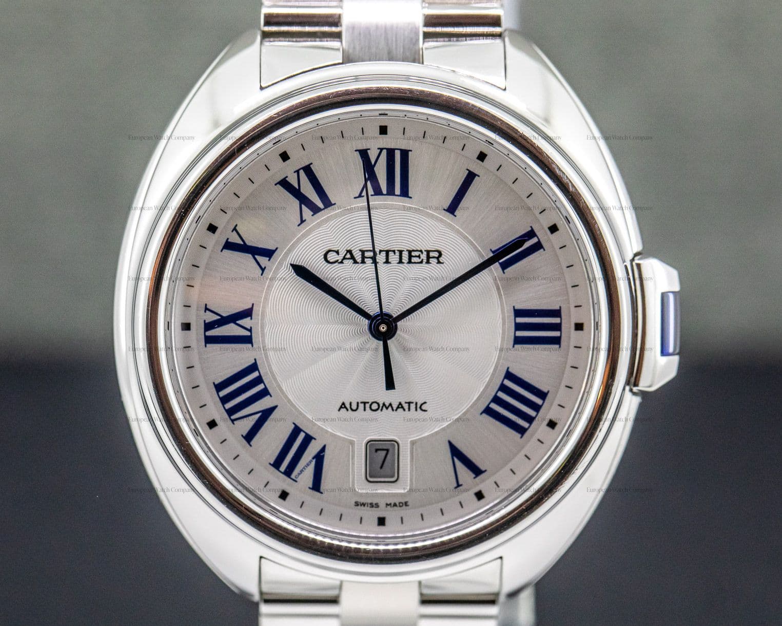 Cartier Cle De Cartier SS Automatic Silver Dial