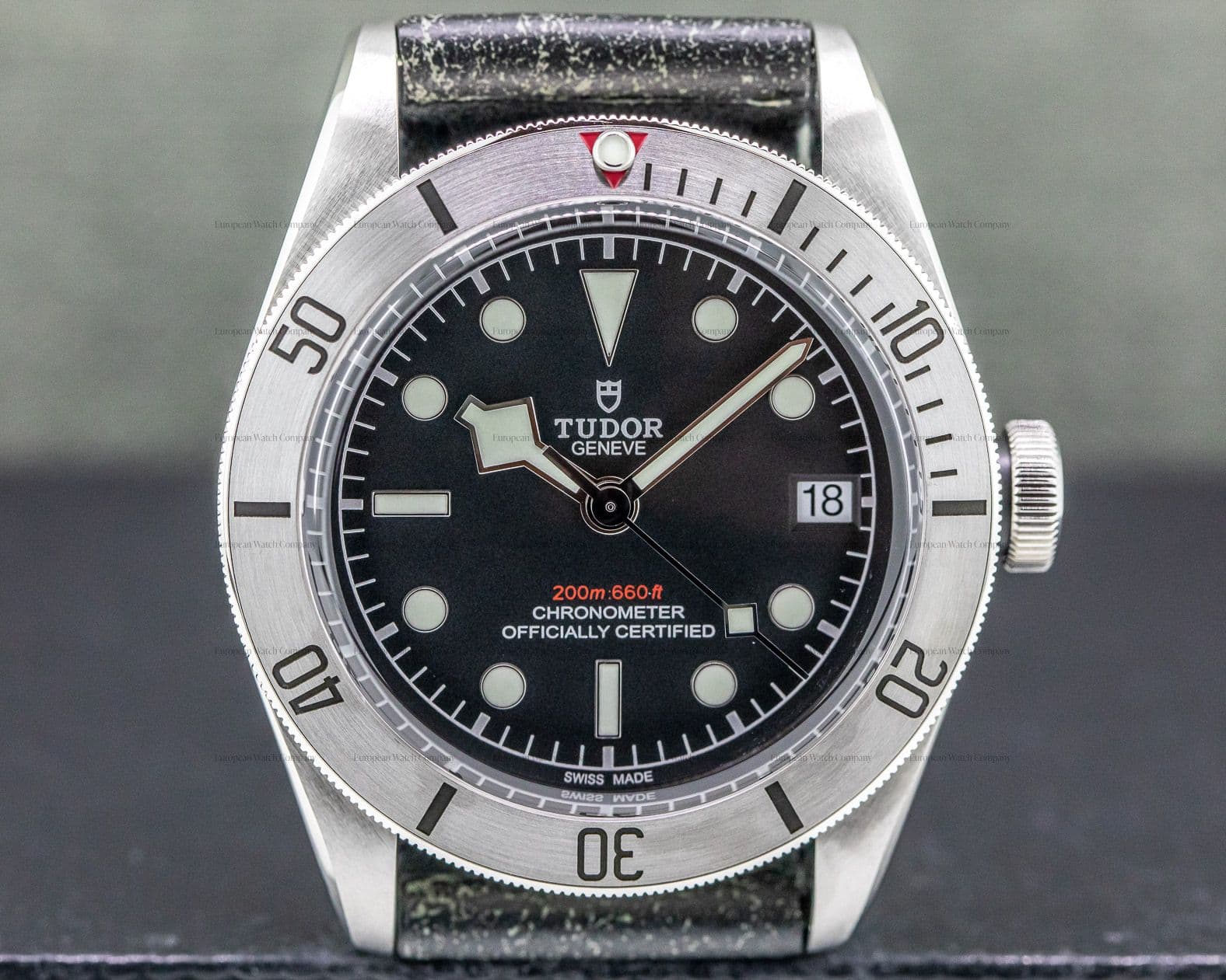 Tudor Tudor Heritage Black Bay 41 BLACK SS / Aged Leather