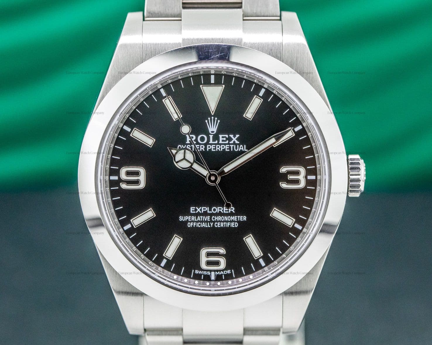 Rolex Explorer I Black Dial 39MM 2018