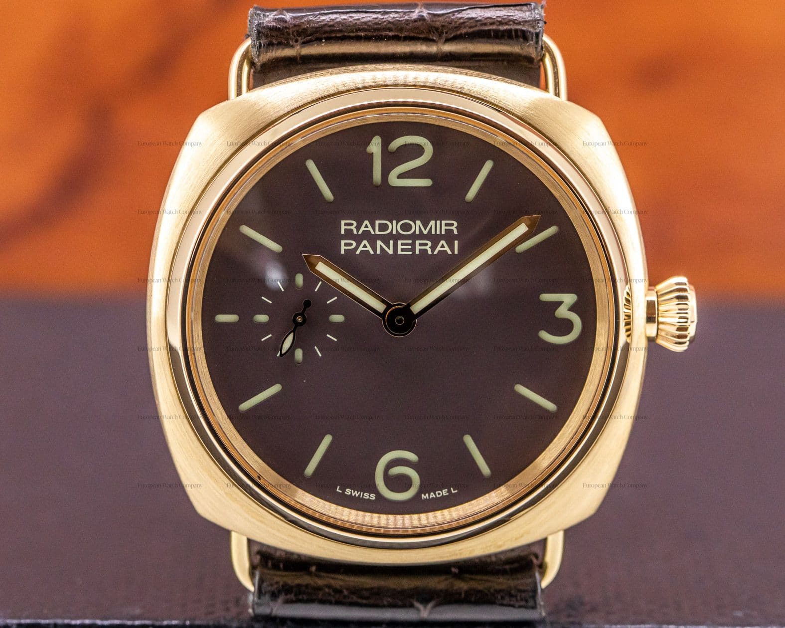 Panerai Radiomir Rose Gold Manual Wind 42MM