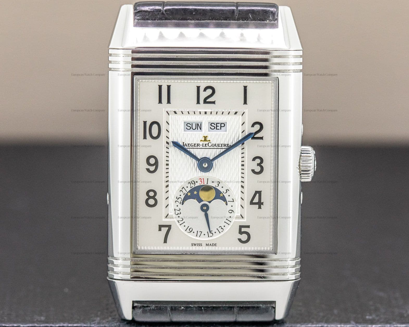 Jaeger-LeCoultre Reverso Grande Calendar SS Silver Dial