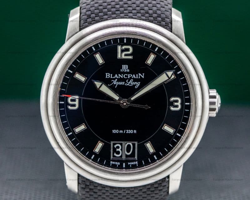 Blancpain Aqualung SS Big Date SS / Rubber "VLADIMIR PUTIN"