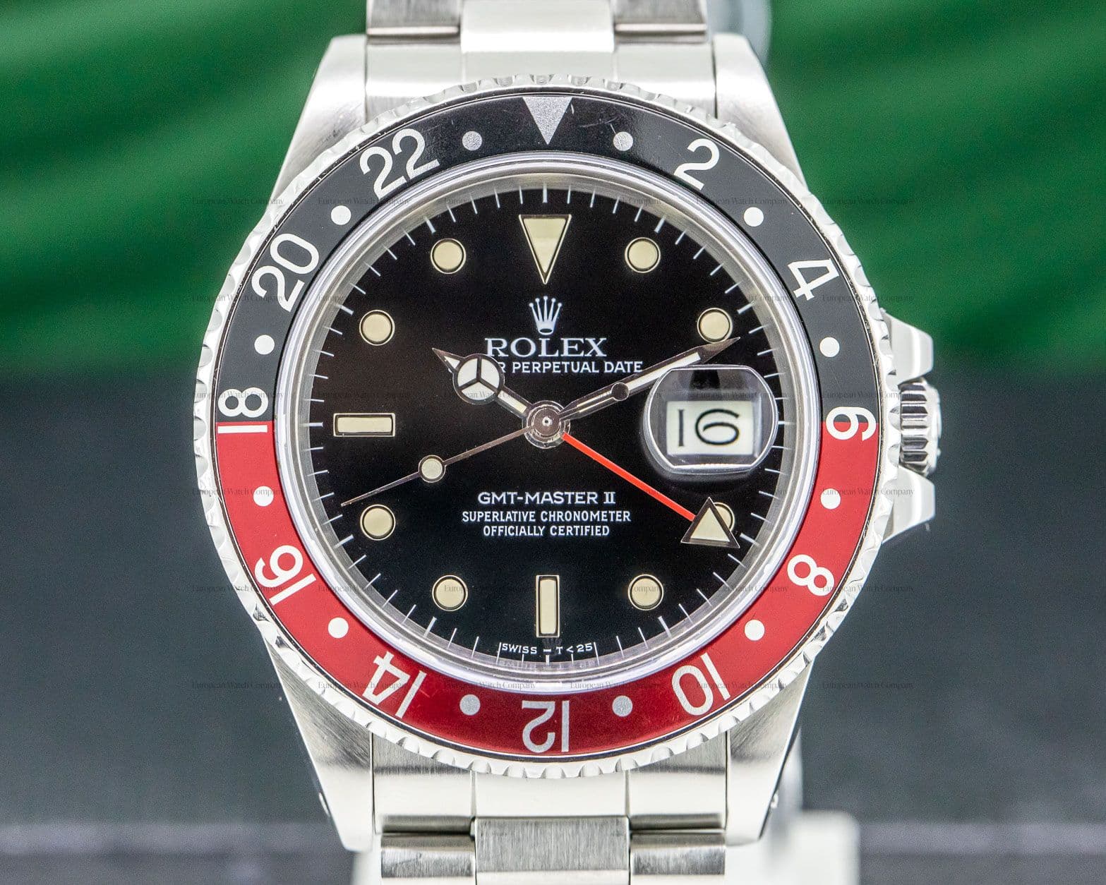 Rolex GMT Master "FAT LADY" Red / Black c. 1986