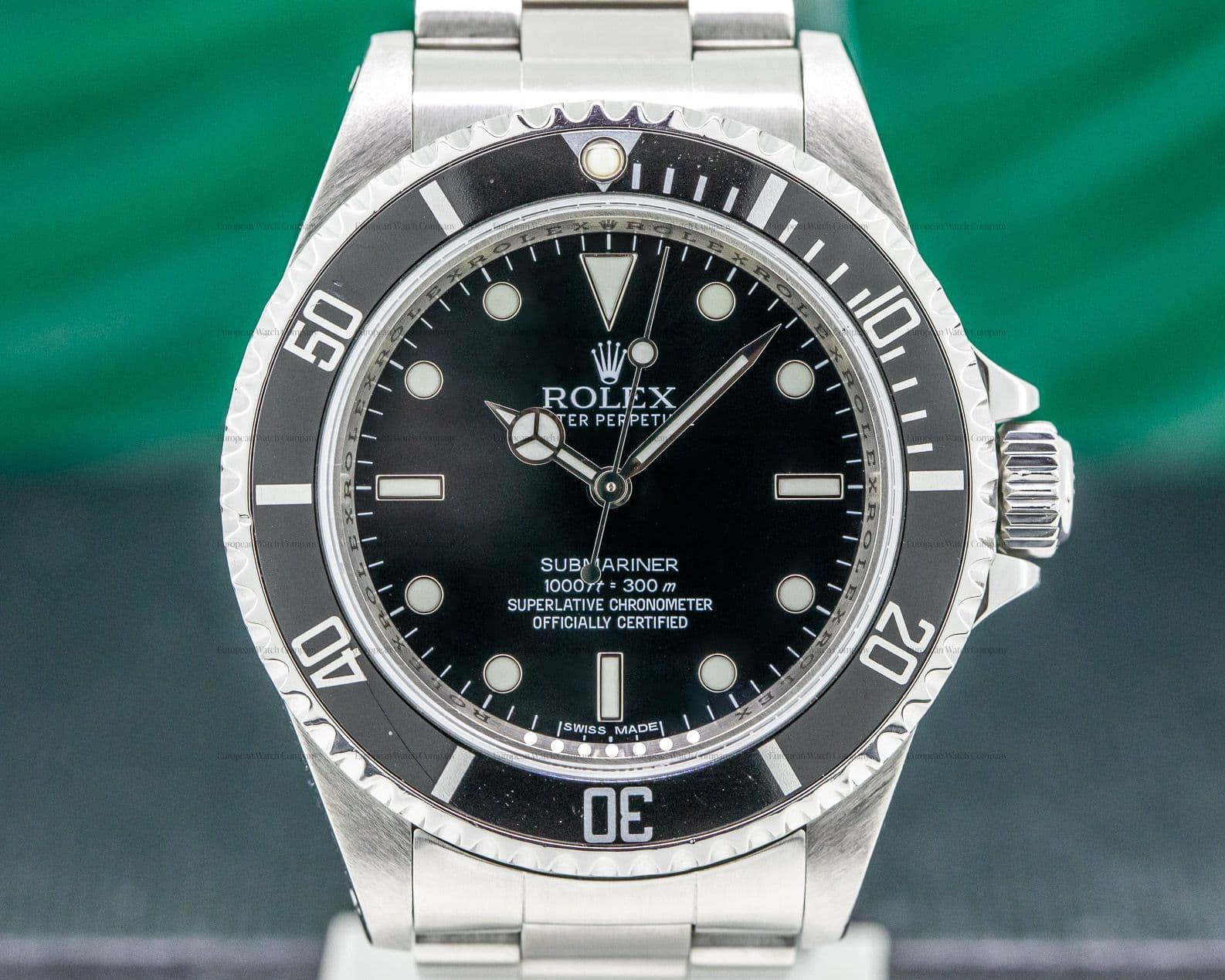Rolex Submariner No Date SS 4 Line FULL SET