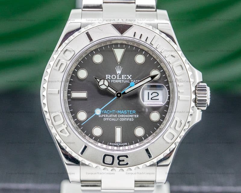 Rolex Yacht Master SS Rhodium Dial / Platinum Bezel