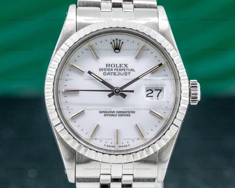 Rolex Datejust White Dial / Jubilee SS
