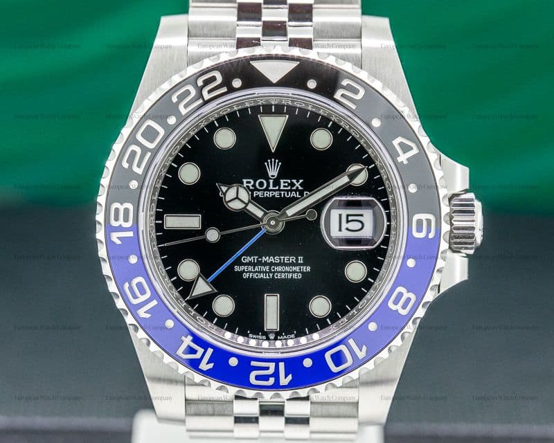 Rolex GMT Master II Ceramic "Batman" SS / Jubilee UNWORN