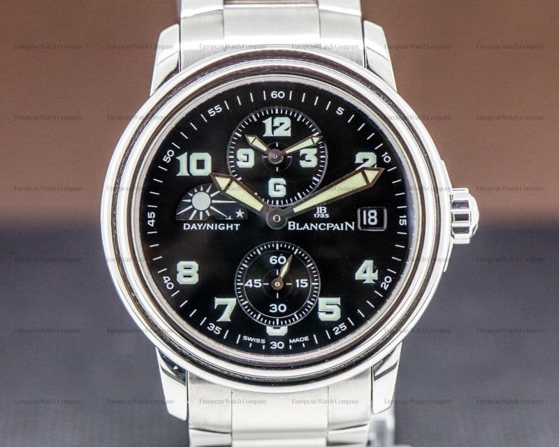 Blancpain Timezone Military Dial SS