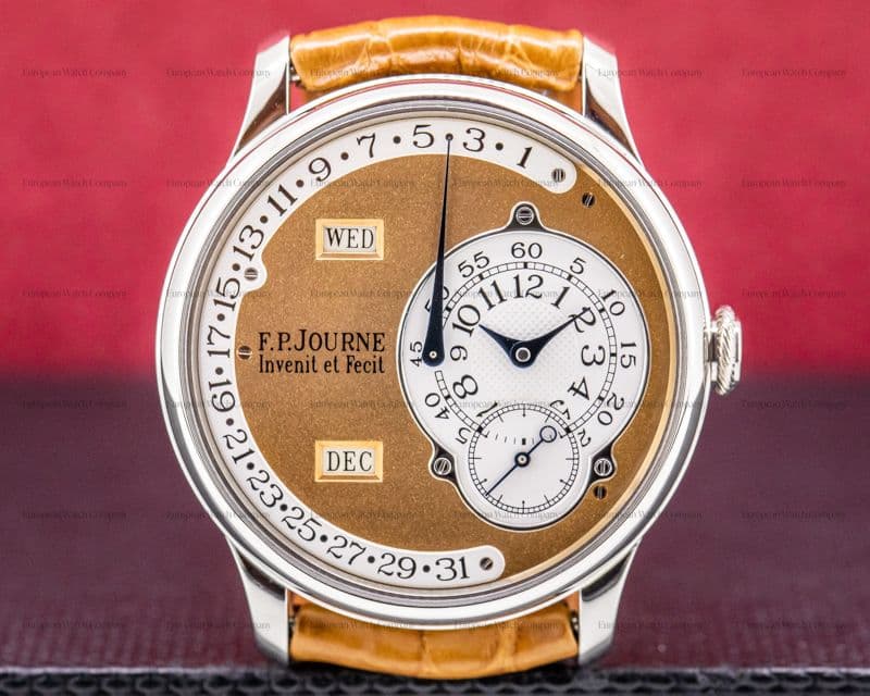 F.P. Journe Octa Calendrier Platinum / ROSE Gold Dial 38MM BRASS MOVEMENT