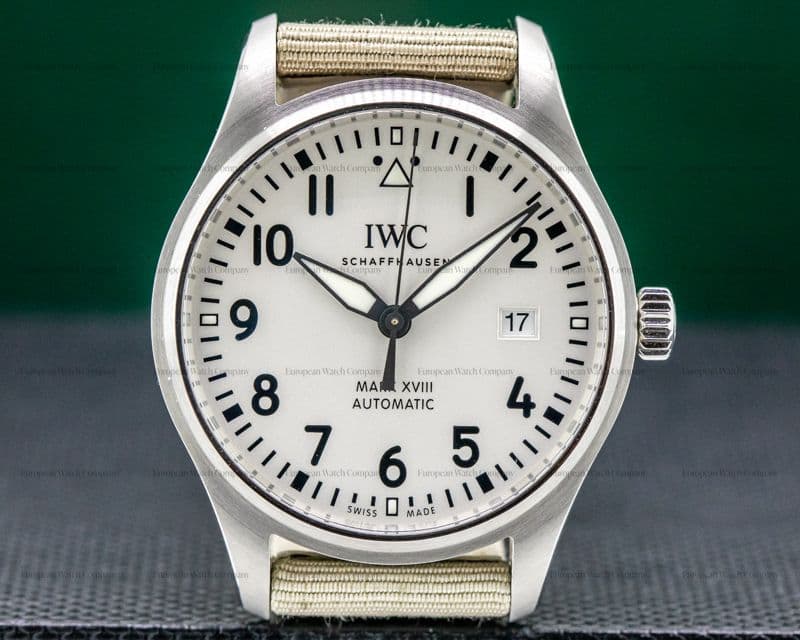 IWC Mark XVIII White Dial SS