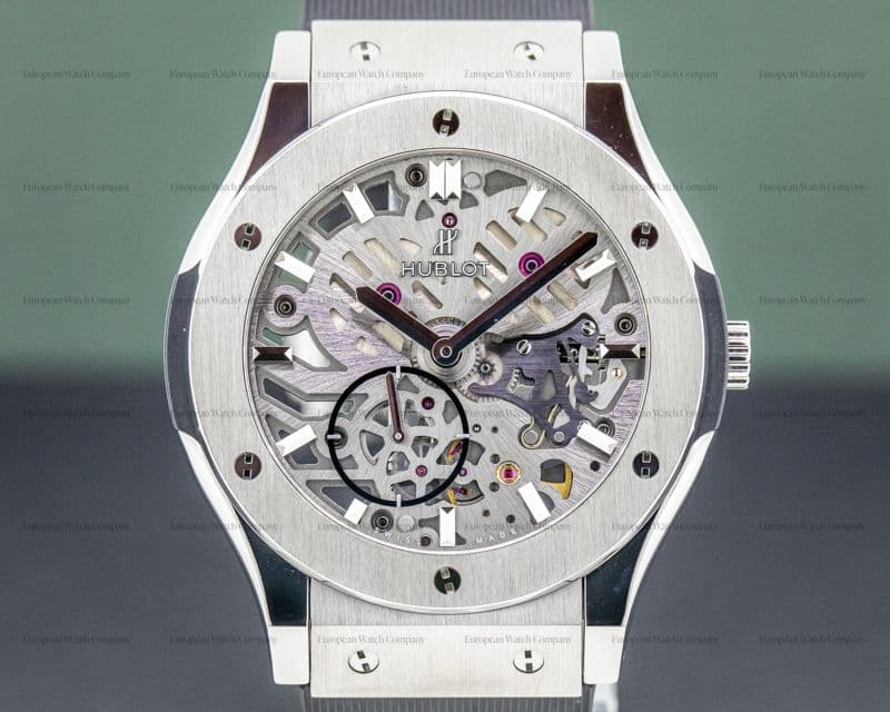 Hublot Classic Fusion Ultra Thin Skeleton Titanium