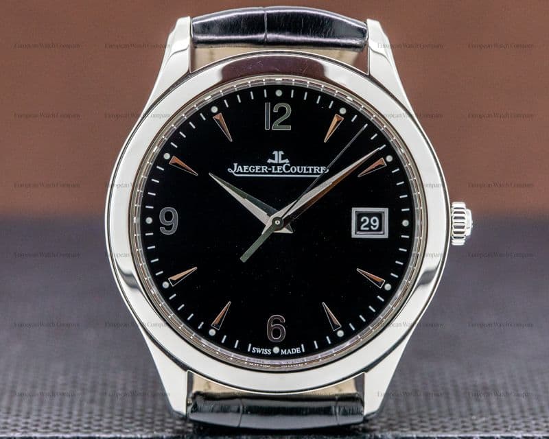 Jaeger LeCoultre Master Control Automatic SS Black Dial NOVELTY
