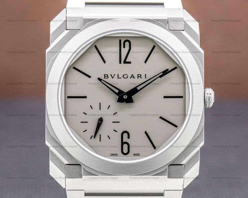 Bulgari Octo Finissimo Titanium Extra Thin Grey / Black 40MM