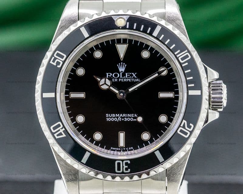 Rolex Submariner No Date SS 2 Line