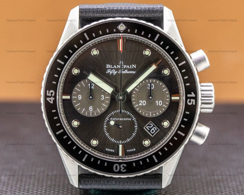 Blancpain Fifty Fathoms Bathyscaphe Flyback Chronograph SS