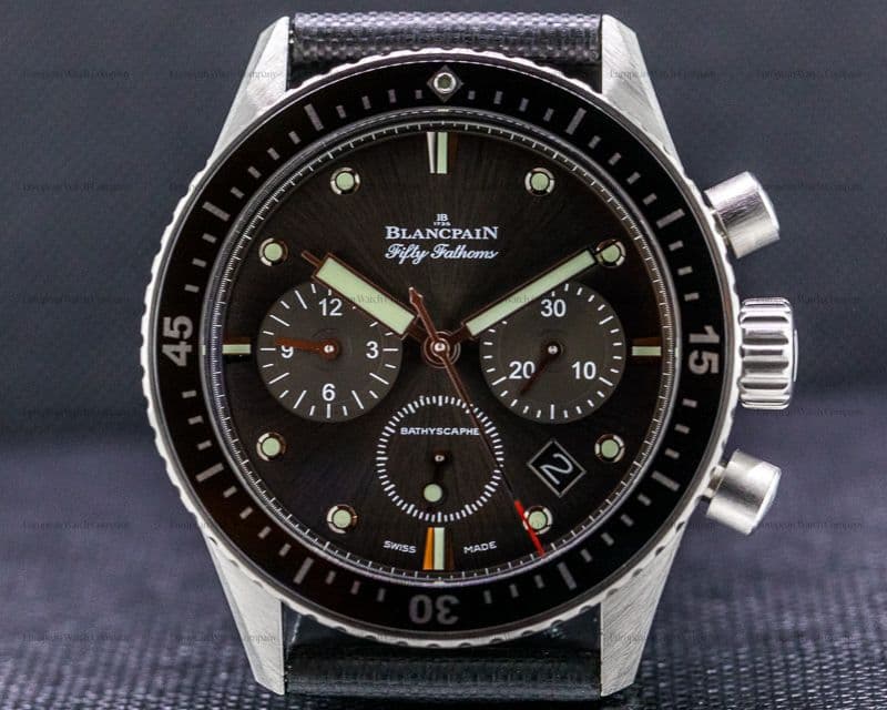Blancpain Fifty Fathoms Bathyscaphe Flyback Chronograph SS