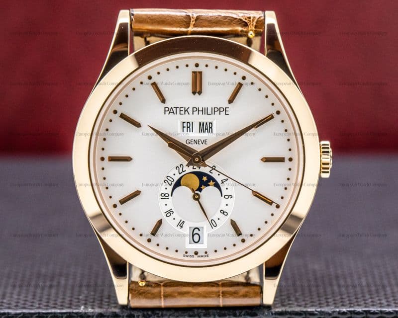 Patek Philippe Annual Calendar
Rose Gold / Silver Dial