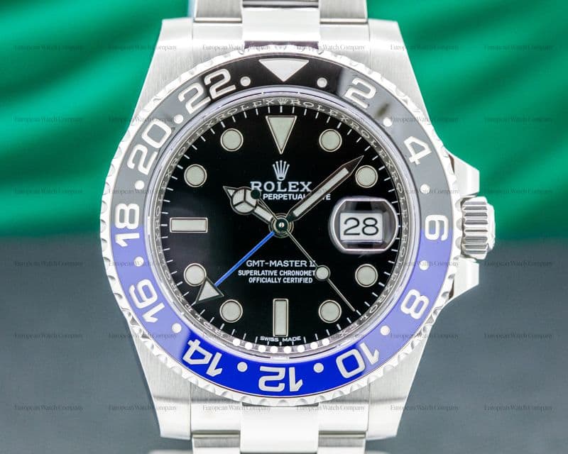 Rolex GMT Master II Ceramic Black & Blue "Batman" SS