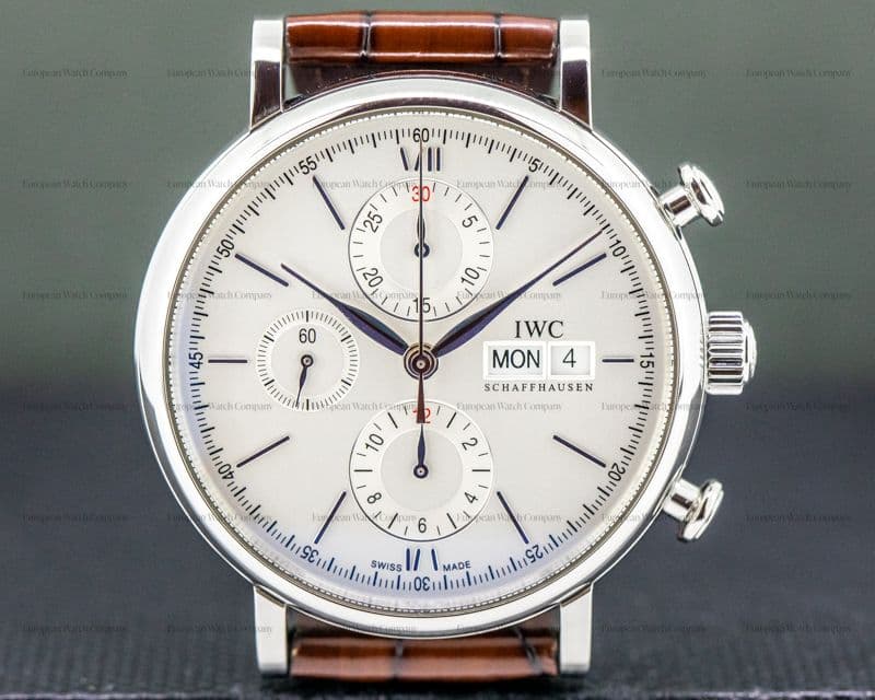 IWC Portofino Chronograph SS Silver Dial