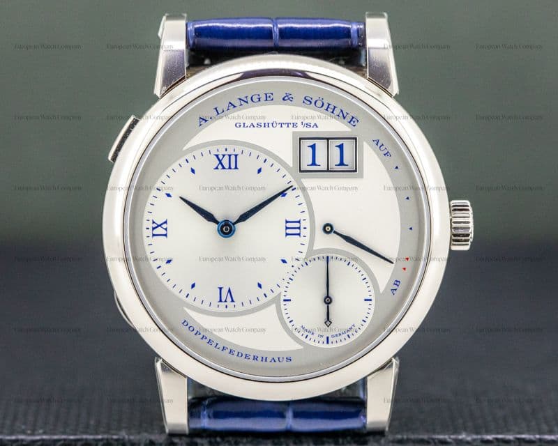 A. Lange & Söhne Lange 1 25th Anniversary 191.066 18k WG Half Hunter LIMITED UNWORN