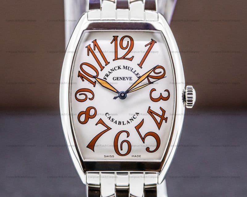 Franck Muller Cintree Curvex "SAHARA" SS Automatic Silver Dial