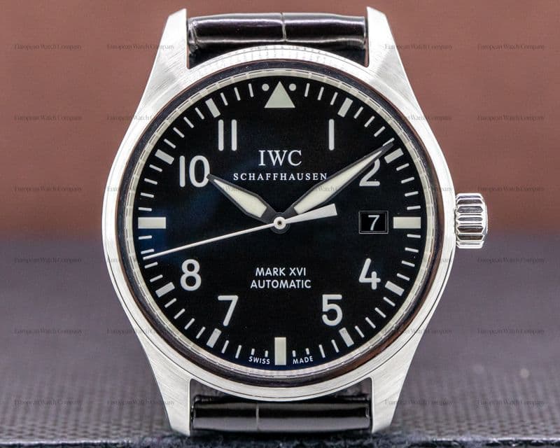 IWC Mark XVI Black Dial SS