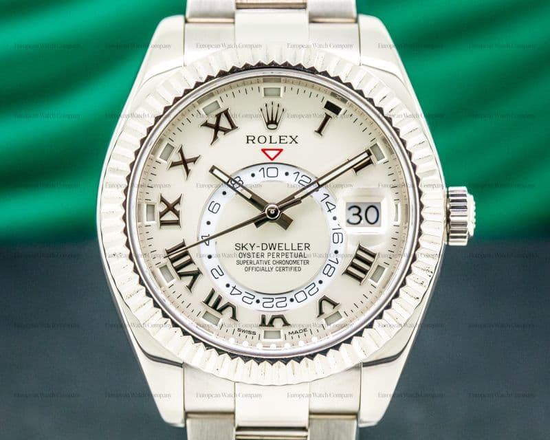 Rolex Sky Dweller 326939 18K White Gold / White Gold